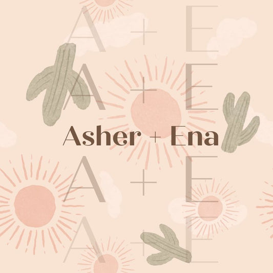 ~ Asher + Ena Gift Card ~