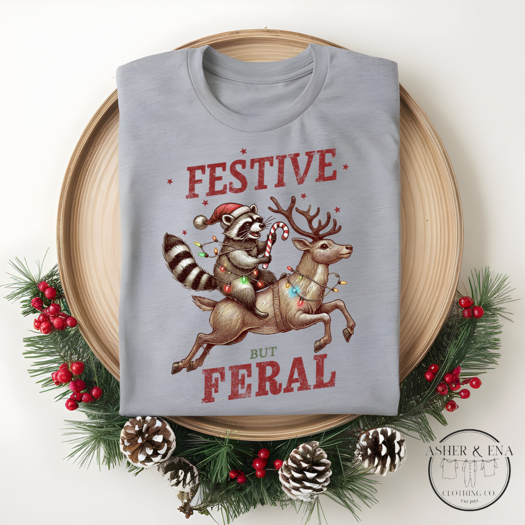 Graphic Christmas Tees - Adult