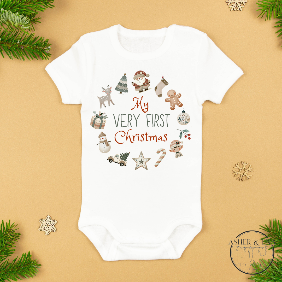 Graphic Christmas Tees - Kid