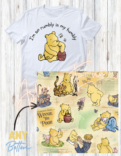 Pooh's Rumbly Tumbly Tee or Hoodie