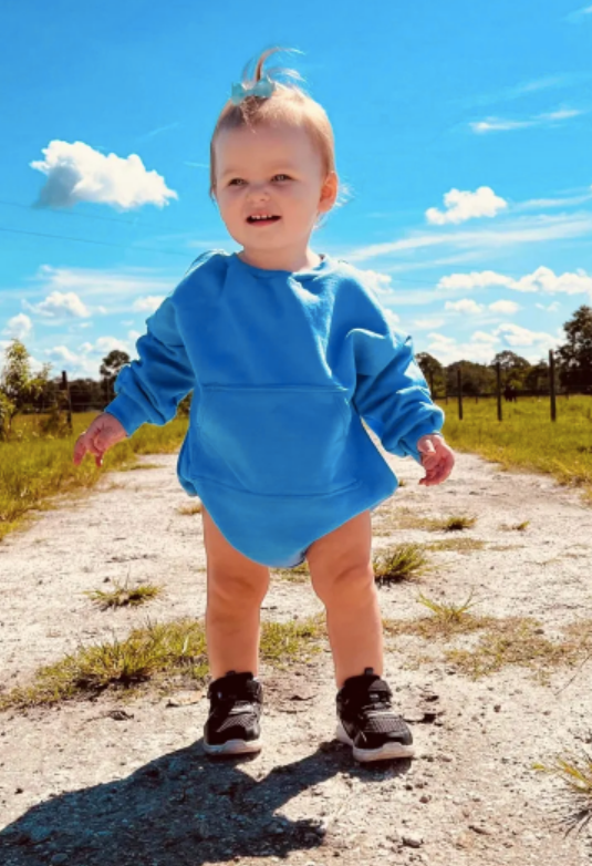 Lincoln Sweatshirt Romper